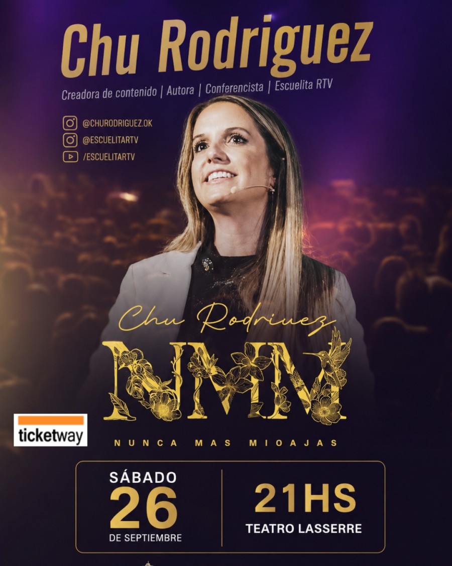 La artista llega a la ciudad el 26 de septiembre.