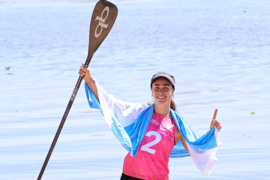 FELICIDAD. Para los representantes de Stand Up Padel (SUP) de Argentina.