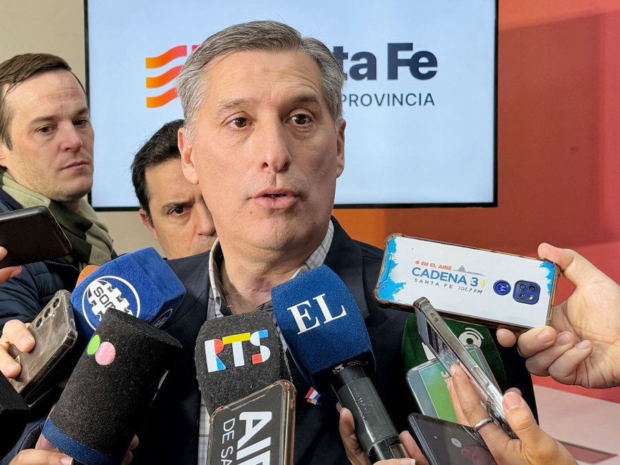 Pablo Olivares, ministro de Econom&iacute;a de la Provincia de Santa Fe.