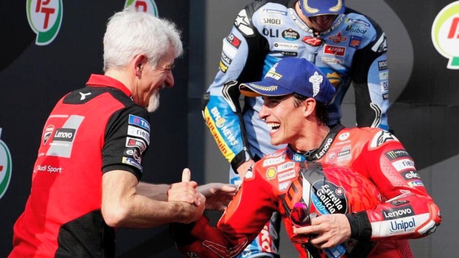 Gigi Dall'Igna y Marc M&aacute;rquez disfrutan de un gran presente.
