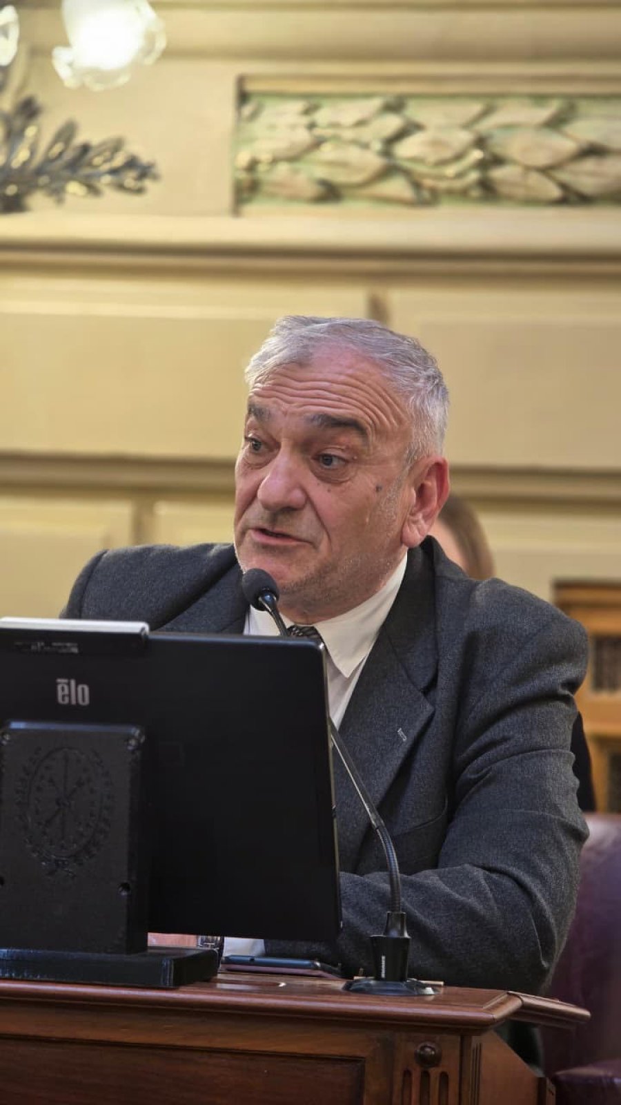 El legislador autor del proyecto.