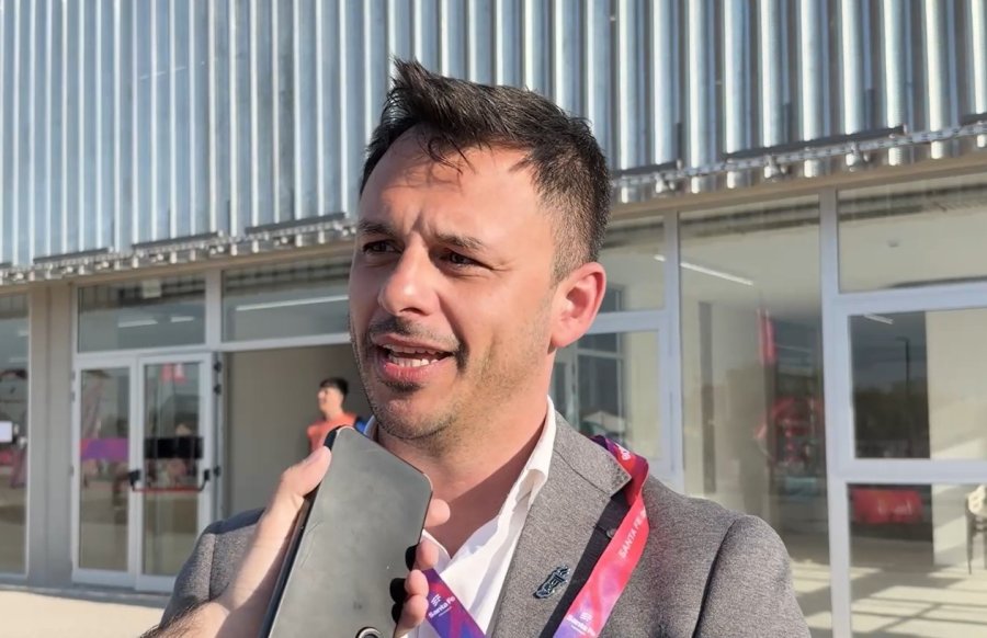 GERONIMO PE&Ntilde;ALBA. El responsable del &aacute;rea de Sostenibilidad y Legado de los XIII Juegos Suramericanos Santa Fe 2026 estuvo recorriendo la ciudad y las obras del evento.