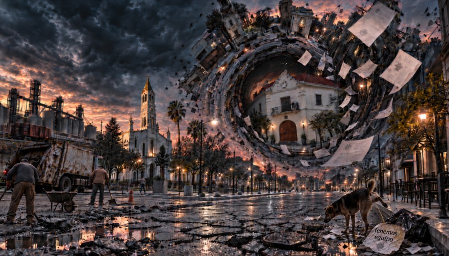 Radiograf&iacute;a de una ciudad que se come a s&iacute; misma.