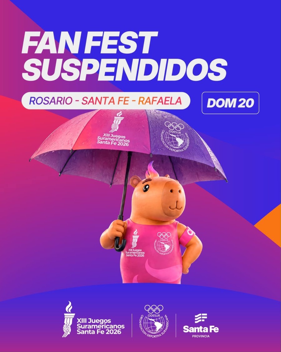 Suspensi&oacute;n de eventos.