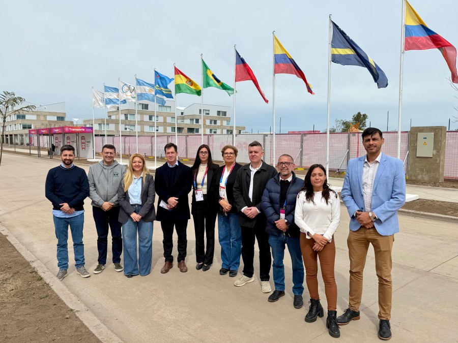 Los concejales de la ciudad de Rafaela realizaron una visita institucional a la Villa Suramericana.