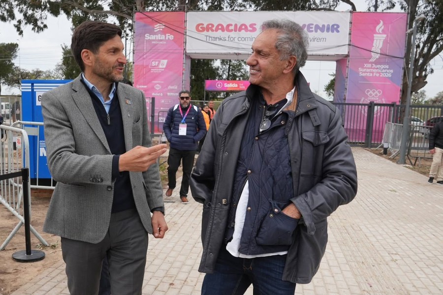 Pullaro recibi&oacute; al secretario de Turismo, Ambiente y Deportes de la Naci&oacute;n, Daniel Scioli.