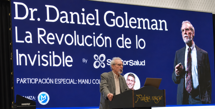 Daniel Goleman durante su exposicion