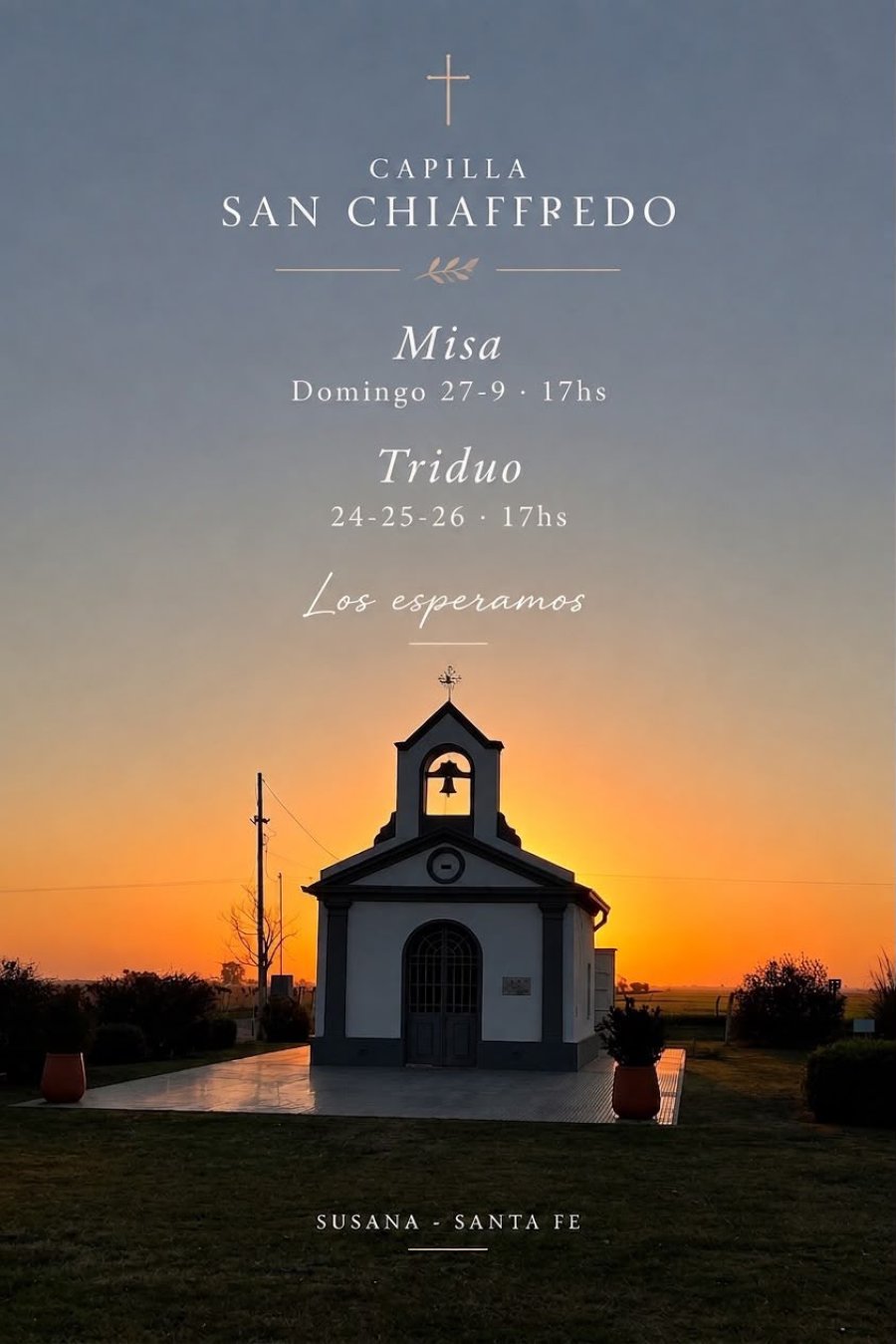 Invitaci&oacute;n a participar de las fiestas patronales.