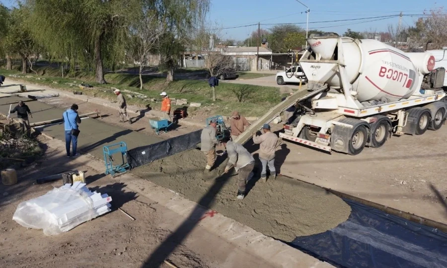 Avanza aceleradamente la obra.
