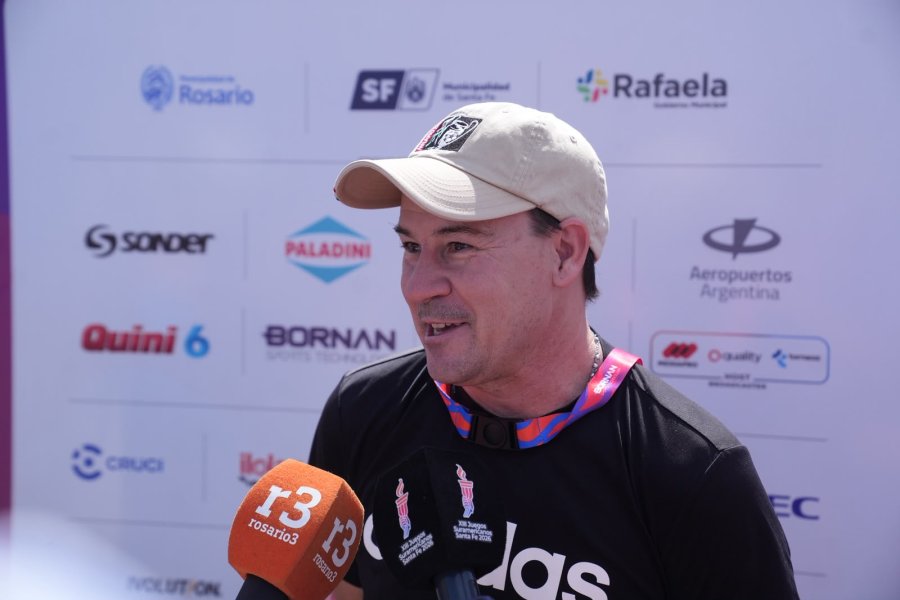 MAGO. Estuvo en Rosario con su pasi&oacute;n.