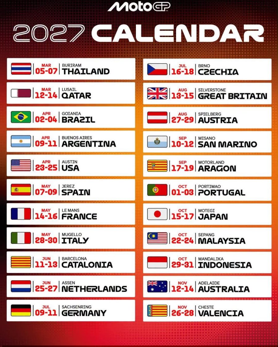 El Gran Premio de nuestro pa&iacute;s ser&aacute; la cuarta fecha de 2027.