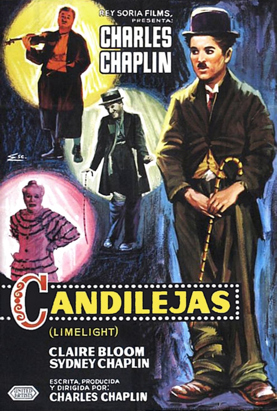 Promoci&oacute;n de la creaci&oacute;n del inolvidable Charles Chaplin.